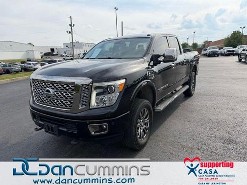 Magnetic Black 2017 Nissan Titan XD Platinum Reserve