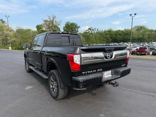 Magnetic Black 2017 Nissan Titan XD Platinum Reserve