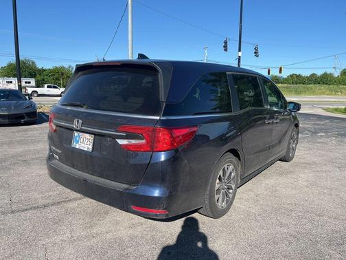 Blue 2022 Honda Odyssey EX-L
