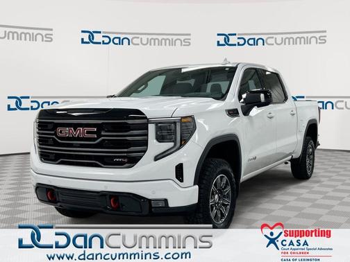 Summit White 2025 GMC Sierra 1500 AT4