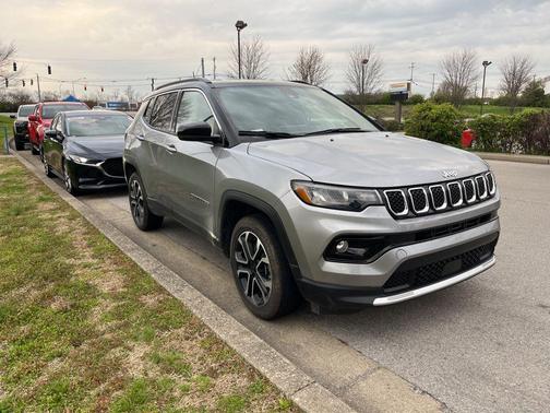 Gray 2024 Jeep Compass Limited