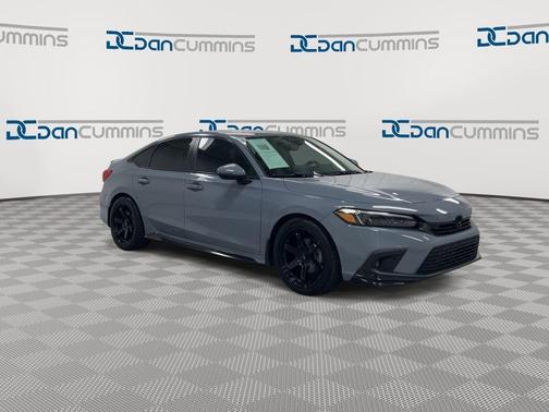 Gray 2022 Honda Civic Touring