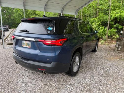Northsky Blue Metallic 2022 Chevrolet Traverse LT Cloth