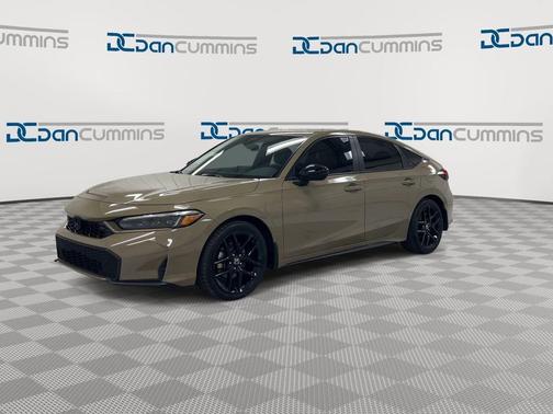 Gold 2025 Honda Civic Hybrid Sport