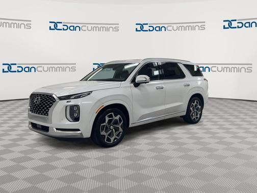 Hyper White 2021 Hyundai PALISADE Calligraphy