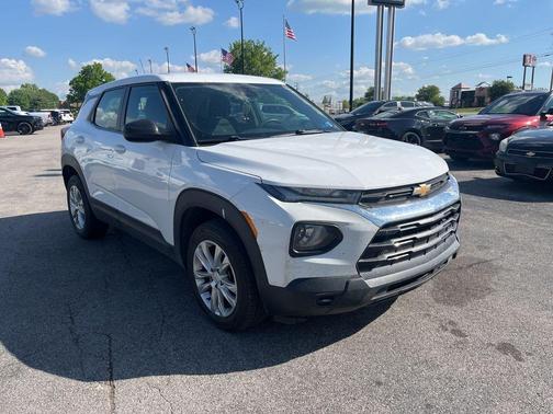 Summit White 2021 Chevrolet Trailblazer LS