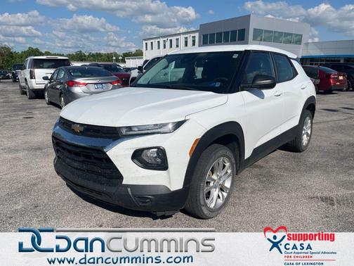 Summit White 2021 Chevrolet Trailblazer LS