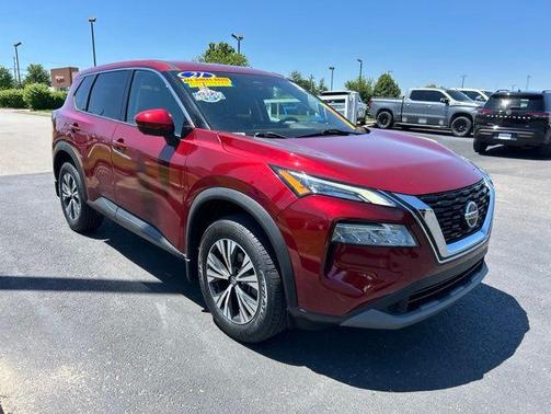 Scarlet Ember 2021 Nissan Rogue SV