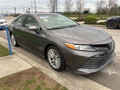 Gray 2020 Toyota Camry XLE