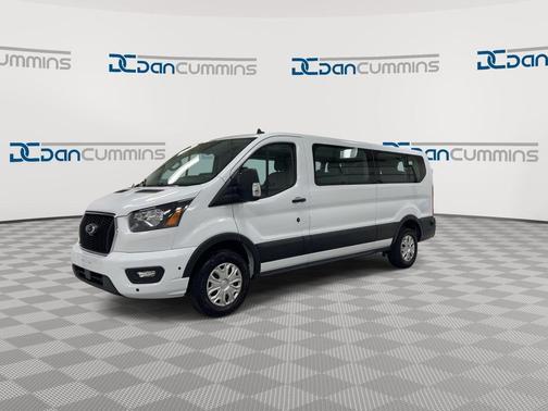Oxford White 2024 Ford Transit-350 XLT
