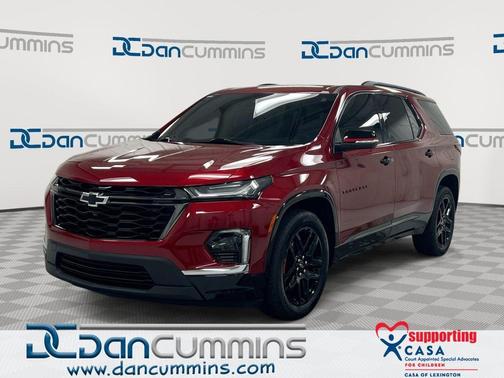 Cherry Red Tintcoat 2022 Chevrolet Traverse Premier