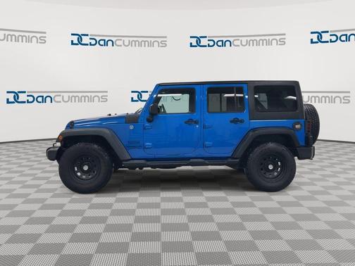 Hydro Blue Pearl 2016 Jeep Wrangler Unlimited Sport