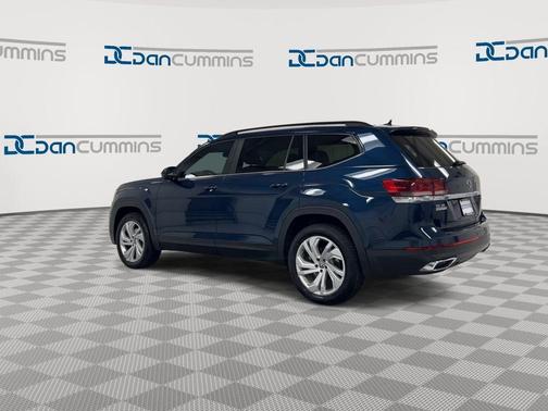 Tourmaline Blue Metallic 2021 Volkswagen Atlas 3.6 V6 SE w/ Technology