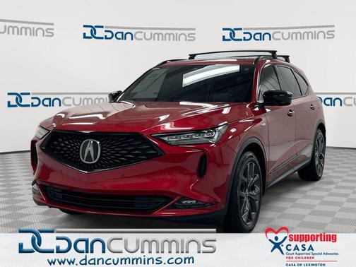 Red 2023 Acura MDX A-Spec