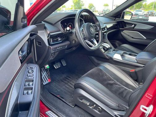 Red 2023 Acura MDX A-Spec
