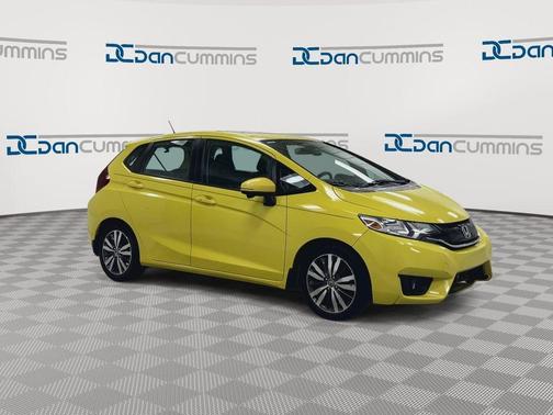 Yellow 2015 Honda Fit EX-L