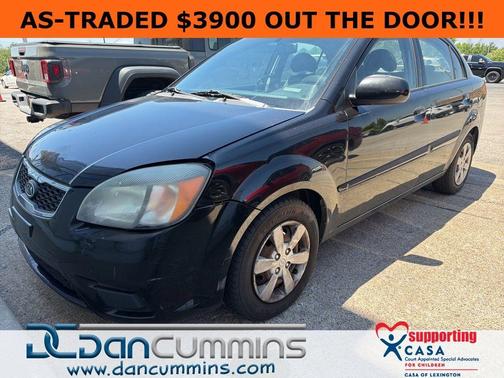 Midnight Black 2010 Kia Rio LX