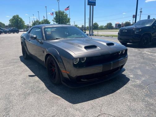 Granite Crystal Clearcoat Metallic 2023 Dodge Challenger SRT Hellcat Redeye Widebody Jailbreak