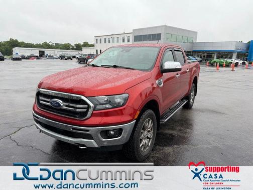 Chili Pepper Red 2022 Ford Ranger Lariat