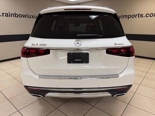 Polar White 2025 Mercedes-Benz GLS 450 4MATIC