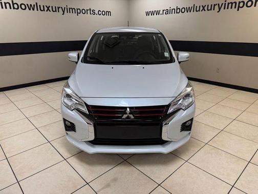 White Diamond 2024 Mitsubishi Mirage SE