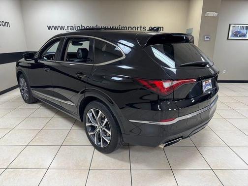 Black 2023 Acura MDX Technology