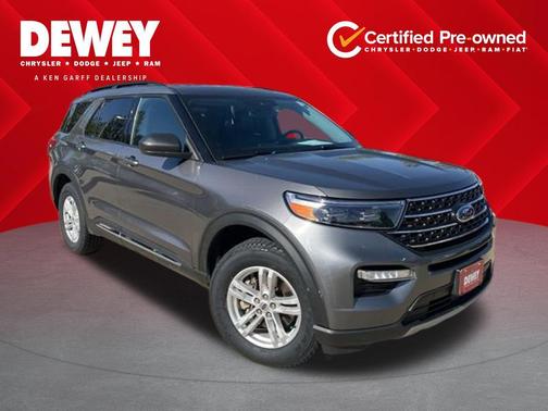 Carbonized Gray Metallic 2023 Ford Explorer XLT