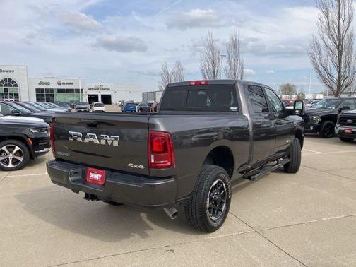 Granite Crystal Metallic Clearcoat 2025 RAM 2500 Laramie Crew Cab 4x4 6'4' Box