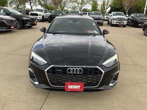 Mythos Black Metallic 2023 Audi A5 Sportback 45 S Line Premium