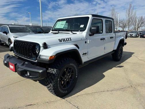 Bright White Clearcoat 2026 Jeep Gladiator Willys 4x4