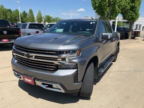 Satin Steel Metallic 2021 Chevrolet Silverado 1500 High Country