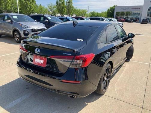 Crystal Black Pearl 2022 Honda Civic Sport