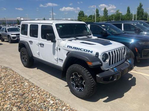 Bright White Clearcoat 2022 Jeep Wrangler Unlimited 4xe Rubicon