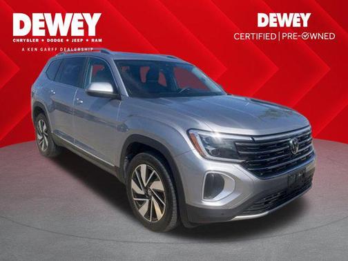 Silver Mist Metallic 2024 Volkswagen Atlas 2.0T SEL