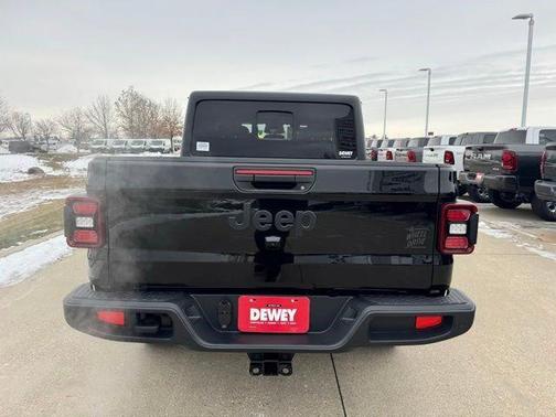 Black Clearcoat 2026 Jeep Gladiator Willys 4x4