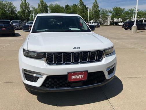 Bright White Clearcoat 2023 Jeep Grand Cherokee Limited