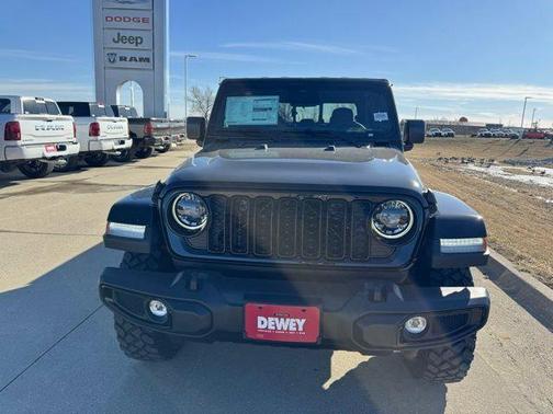 Black Clearcoat 2026 Jeep Gladiator Willys 4x4