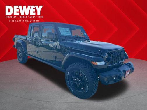Black Clearcoat 2026 Jeep Gladiator Willys 4x4