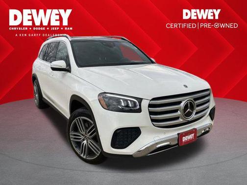 White 2025 Mercedes-Benz GLS 450 4MATIC