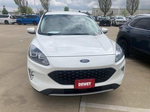 Star White Metallic Tri-Coat 2021 Ford Escape SEL