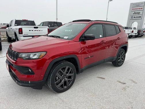 Red Hot Pearlcoat 2026 Jeep Compass Latitude