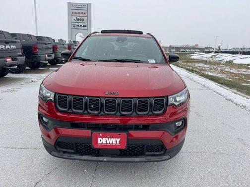 Red Hot Pearlcoat 2026 Jeep Compass Latitude