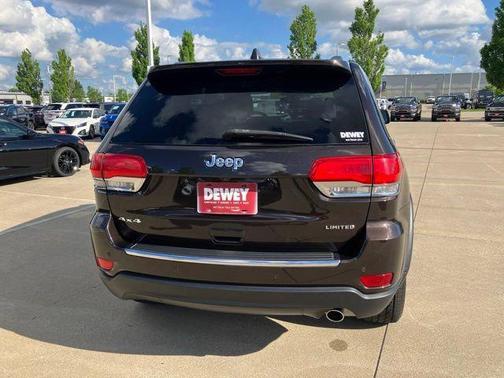 Luxury Brown Pearlcoat 2017 Jeep Grand Cherokee Limited