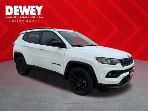 Bright White Clearcoat 2026 Jeep Compass Latitude