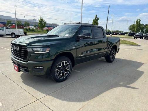 Serrano Green Metallic 2026 RAM 1500 Laramie