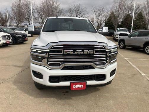 Bright White Clearcoat 2025 RAM 2500 Laramie Crew Cab 4x4 6'4' Box