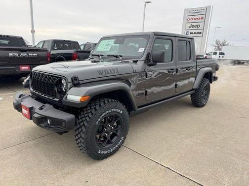 Granite Crystal Metallic Clearcoat 2026 Jeep Gladiator Willys 4x4