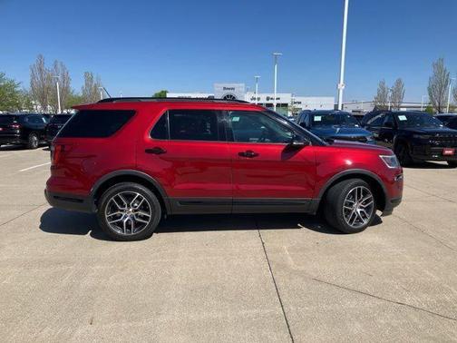 Ruby Red Metallic Tinted Clearcoat 2019 Ford Explorer Sport