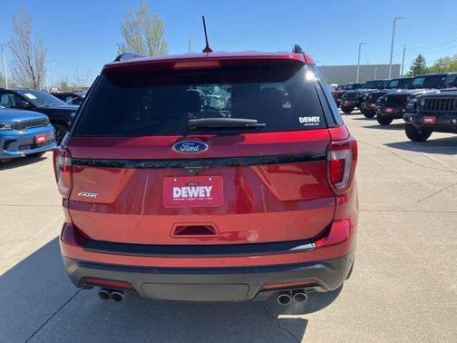 Ruby Red Metallic Tinted Clearcoat 2019 Ford Explorer Sport