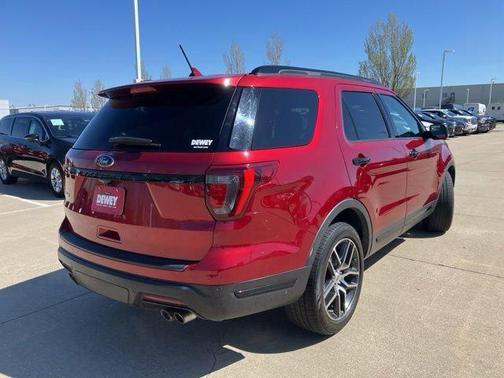 Ruby Red Metallic Tinted Clearcoat 2019 Ford Explorer Sport